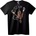 NOONEBRAND Тениска B. L. D. Марка Татуировка Стойка - S, Black