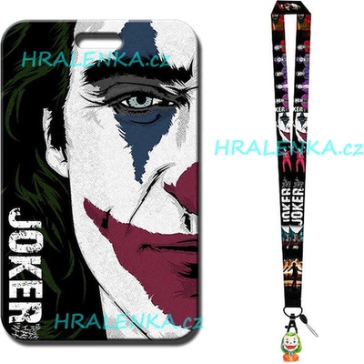 Šňůrka na krk 22460 s cedulkou Batman JOKER
