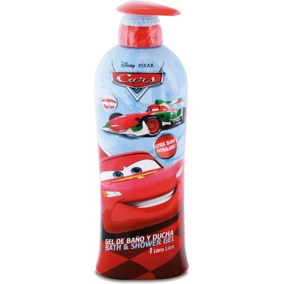 Disney Cars 2 v 1 šampon a pěna do koupele 1 l
