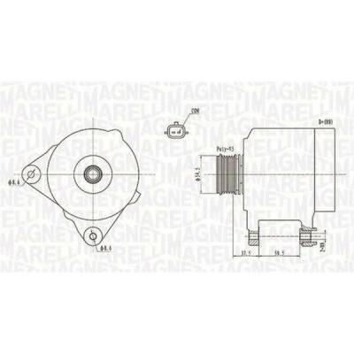 generátor MAGNETI MARELLI 063731860010