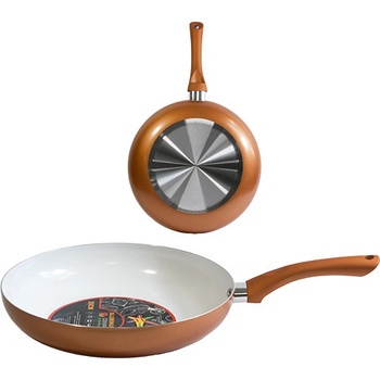 Дълбок тиган, 26 см, незалепващо керамично покритие (031-1032)