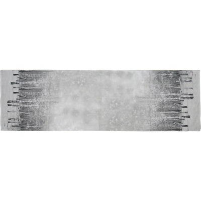 Clayre & Eef Behúň so zasneženými stromami 41x140 cm