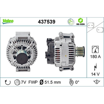 Alternátor VALEO 437539