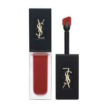 Yves Saint Laurent Tatouage Couture течно червило с матиращо действие 212 Rouge Rebel 6 ml