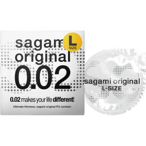 Sagami Original 0, 02 L - презерватив - ултратънък - 58мм (1 брой) - lovesexshop