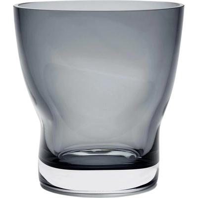 Orrefors Ваза с нестандартна форма Squeeze 18 см сиво-синя (6562029)