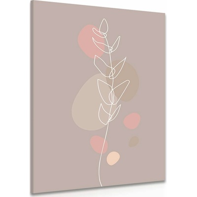 Obraz minimalistický list No2 - 40x60