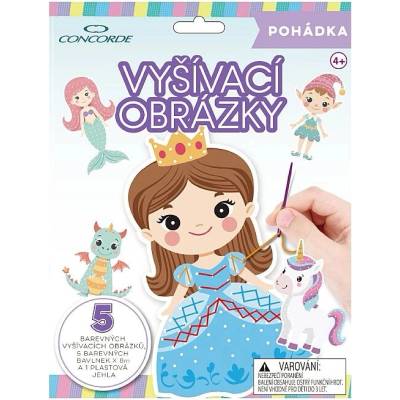 Concorde vyšívacie obrázky rozprávka