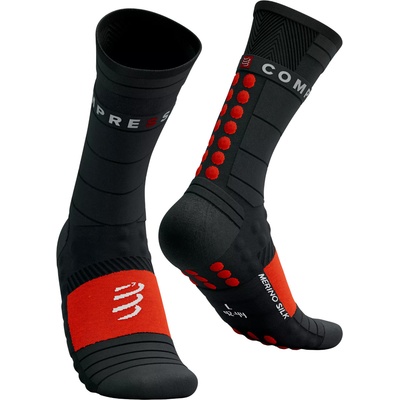 Compressport Чорапи Compressport Pro Racing Socks Winter Run Черен Velikost T3