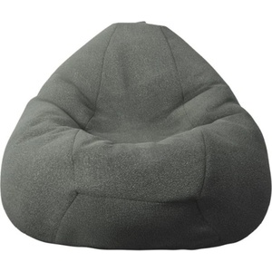 Pufrelax Пуф круша 320л. , Nirvana Grande - Smoke Grey, Перящ се калъф, Пълнеж от Полистиролни перли, Гама Premium (PUF-G-NGR-PT-MNGRE)