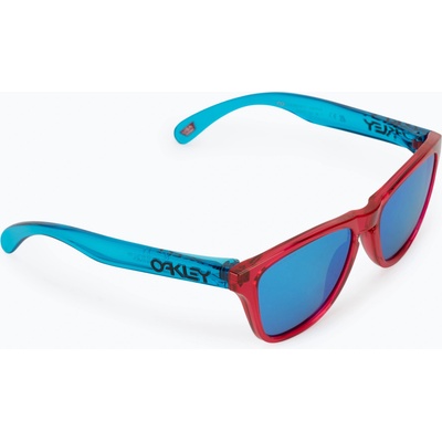 Oakley Детски слънчеви очила Oakley Frogskins XXS acid pink/prizm sapphire