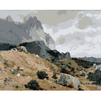 Zuty Malování podle čísel SKALNATÁ KRAJINA IVAN SHISHKIN