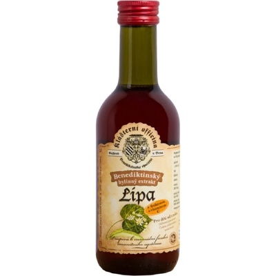Kláštorná officína Bylinkový sirup lipa 250 ml