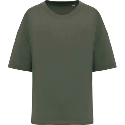 Native Spirit Dámské ekologické tričko Oversized Organic Khaki