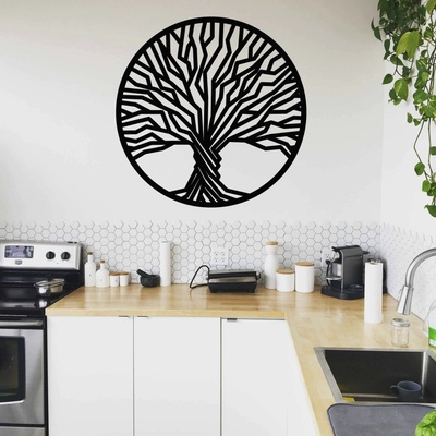 Stylesa - Drevený obraz na stenu STROM: Prírodná preglejka - Topoľ natural Rozmer 40 cm 4035-57030 PR0385 plywood
