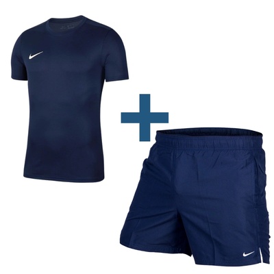NIKE Спортен комплект dry ess set - bv6708-410 / nessf560-440