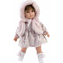 Llorens 53546 SARA realistická s mäkkým látkovým telom 35 cm