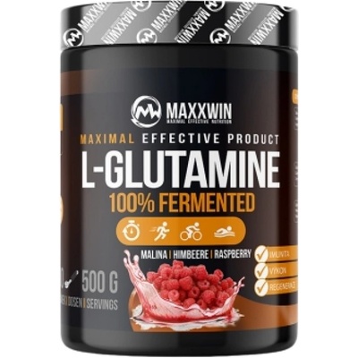 MAXXWIN Glutamine Powder / Fermented [500 грама] Малина