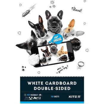Kite Папка с листа за рисуване Kite Dogs A4 10л 210g/ (1113025-K22-254)