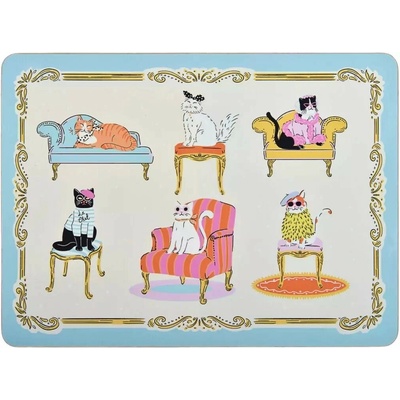 Ulster Weavers Korkové prostírání Cool Cats 21,5x29 cm 4 ks