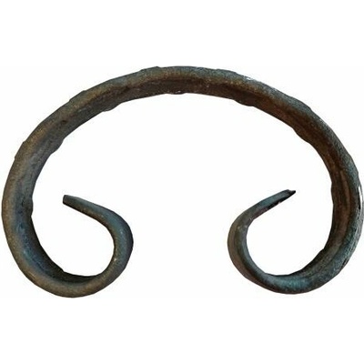 Element tvaru-C h100, b65, 12x6mm, zdobený