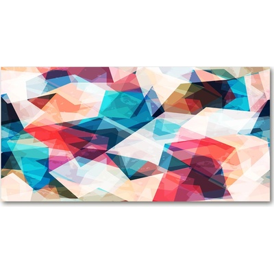 Fotoobraz na skle abstrakcie mozaika 100x50 cm