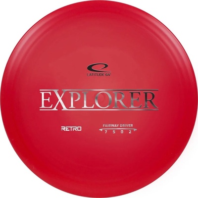 Latitude 64 Explorer - Retro Červená