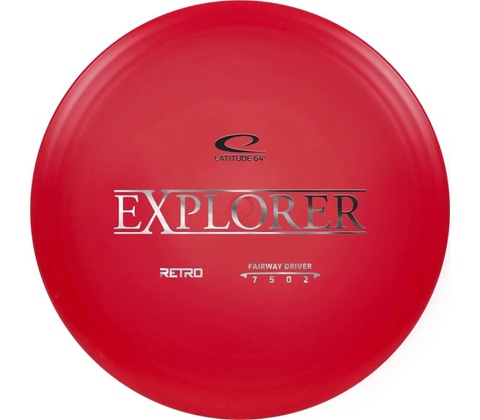 Latitude 64 Explorer - Retro Červená