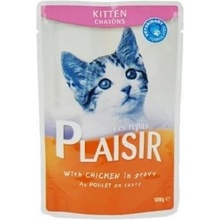 Plaisir Cat kitten kuřecí 100 g