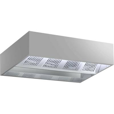 G.Gastro Indukční digestoř - 2,4 m - s filtrem a LED lampou - D11885789