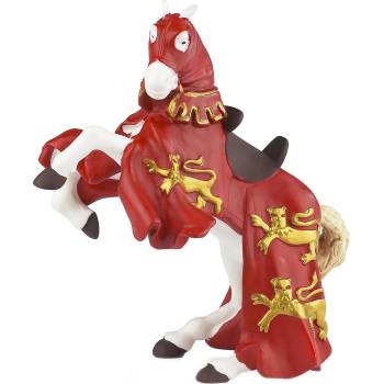 Papo Фигурка Papo The Medieval Era - Конят на крал Ричард (39340)