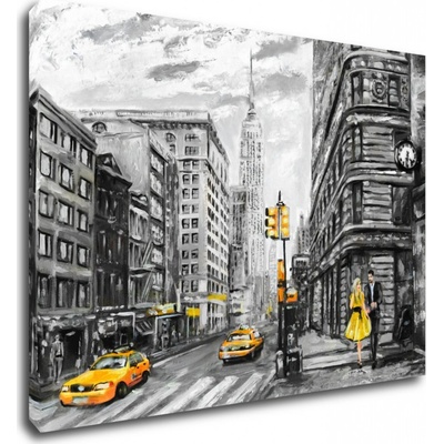 Impresi Obraz New York žluté detaily - 70 x 50 cm