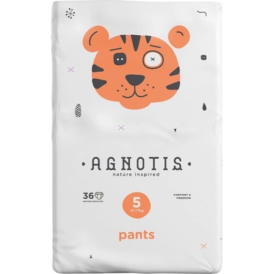 Agnotis Бебешки пелени-гащички Agnotis - No 5, 13-17 kg, 36 броя (AGP5)