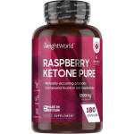 WeightWorld Горене на мазнини - Малинови кетони, 1200 mg х180 капсули Weight Worl (430155 WW)