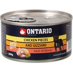ONTARIO Консерва Ontario пилешки парчета и стомаси 200g (214-2002)