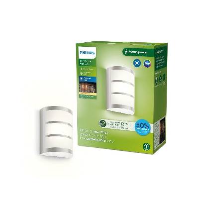 Philips 8720169263758 LED vonkajšie nástenné svietidlo Python | 3,8W integrovaný LED zdroj | 800lm | 2700K