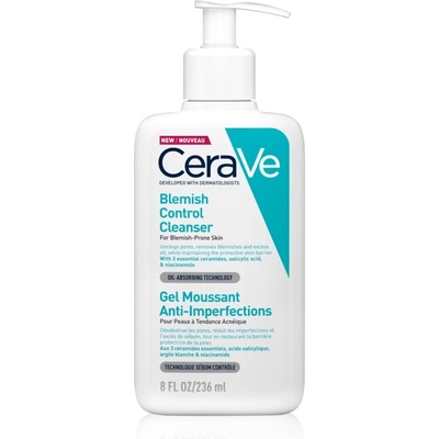 CeraVe Cleansers Blemish Control Cleanser почистващ гел против несъвършенствата на акнозна кожа 236ml
