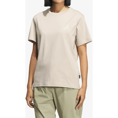Bavlnené tričko dámske adidas TERREX Xploric Polygiene Graphic T shirt wonder taupe