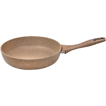 Haschever HR-GRANITE-КАФЯВО-Дълбок тиган Ø24xh5.5cm (ETVDGR0024008) (0189320)