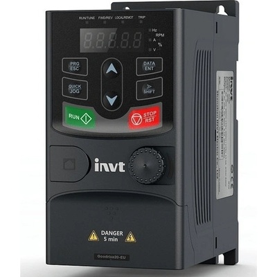 INVT Frekvenčný menič GD20 / 1,5kW 230V IP20 38289