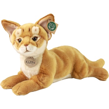 Rappa Плюшена играчка Rappa Еко приятели - Абисинска котка, лежаща, 30 cm (240230)