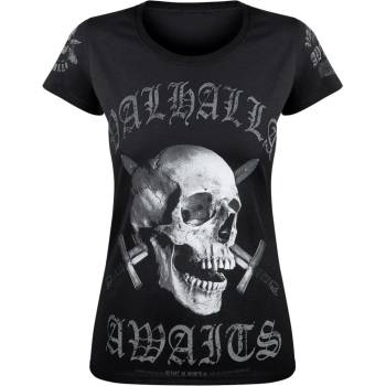 Image 1 of Victory or valhalla Дамска тениска victory or valhalla - skull - vov021da