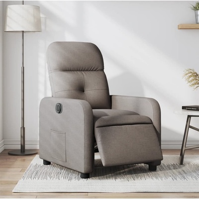 vidaXL 3206778 Elektrické polohovací textil taupe