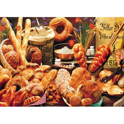 EUROGRAPHICS - Puzzle Bread Table - 1 000 piese