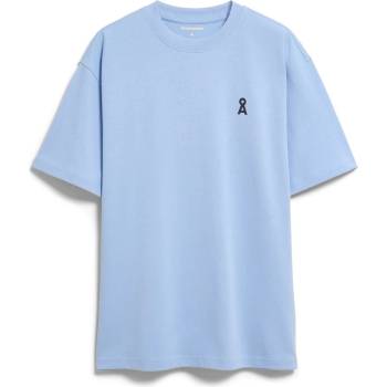 Armedangels Мъжка тениска ARMEDANGELS Maarkos No Plastic T-shirt - Wedgewood (216-8462-0211)