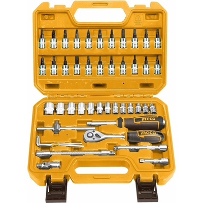 Ingco Sada 1/4" 46ks HKTS14462