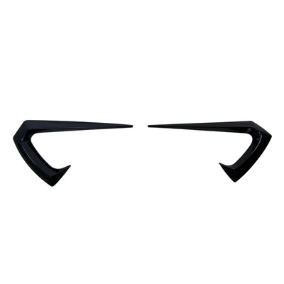 Добавки за калник около мигачите за Tesla Model 3 (2017-2022) Aero Style - черен гланц (A-TESLA-011)