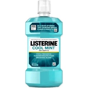 LISTERINE Listerine® Антисептична вода за уста cool mint® за лош дъх и плака 250мл (76543567-н)