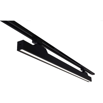 ELMARK РЕЛСОВ ПРОЖЕКТОР k30 2-ЛИНИИ 48w 120°cct ЧЕРЕН (93k302l48cct/bl)