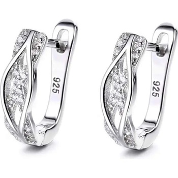 Silenti Jewelry Сребърни обеци "Геометрия